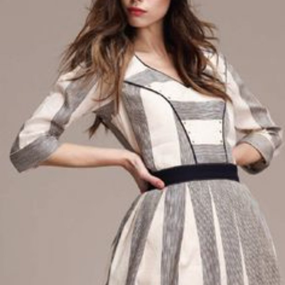 Lauren Moffatt navy studded Dress 6